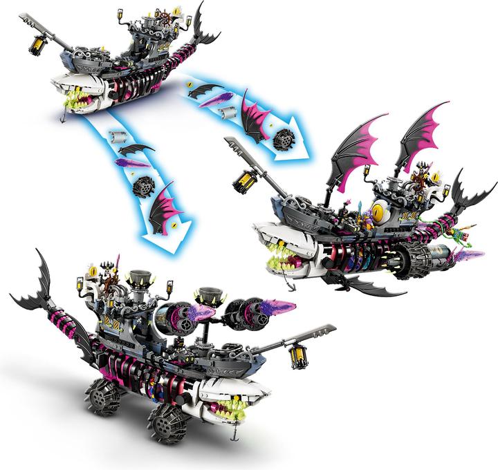 Immagine prodotto LEGO 71469 Nave Squalo Incubo (71469, LEGO Dreamzzz)