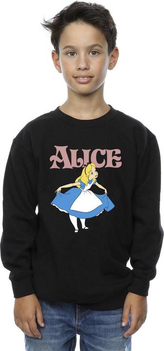 Actual product image Disney Boys Alice In Wonderland Take A Bow Sweatshirt (140, 146)