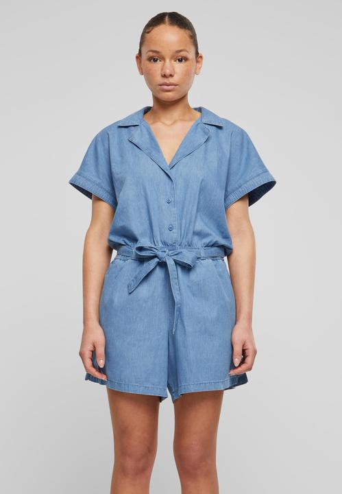 Actual product image Urban Classics Ladies Light Denim Resort Jumpsuit - 137887 (XL)
