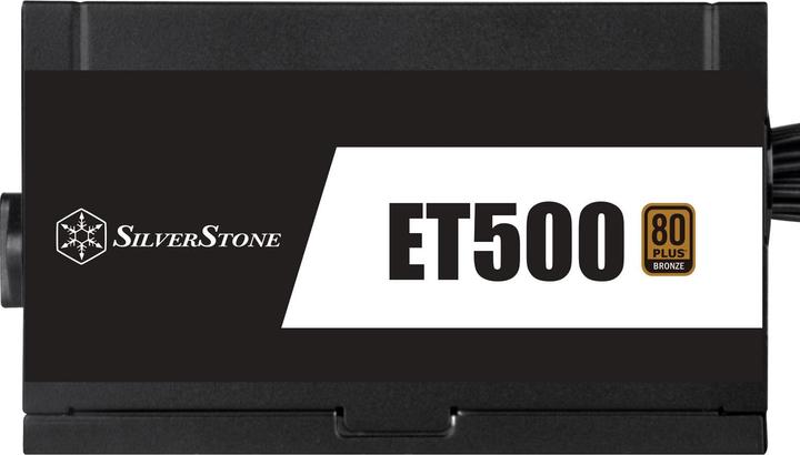 Image du produit Silverstone SST-ET500-B - Alimentation PC silencieuse Strider Essential Series, 500W 80 Plus Bronze ATX (500 W)
