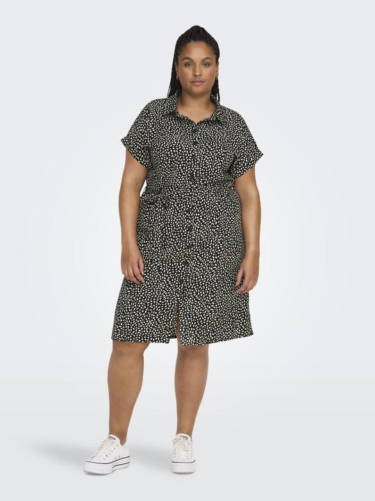 Produktbild Only Curvy Taillengürtel Blusenkleid (44)