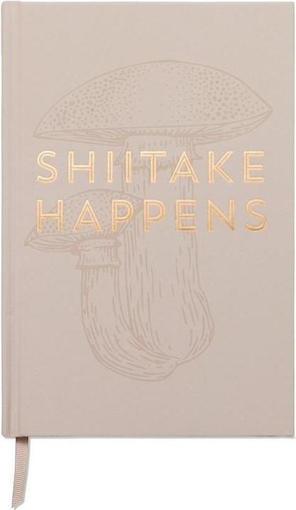 Produktbild Designworks Vintage Sass Journal Shitake Happens (14 x 21 cm, Liniert, Harter Einband)