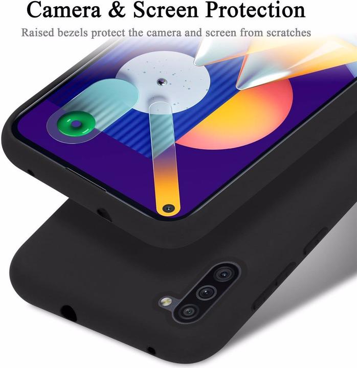Image du produit Cadorabo TPU Liquid Silicone Case Cover (Samsung Galaxy M11, Samsung Galaxy A11)