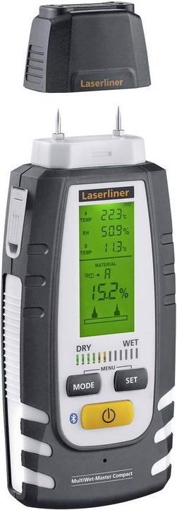 Produktbild Laserliner MultiWet-Master Compact Plus Materialfeuchtemessgerät Temperaturmessung