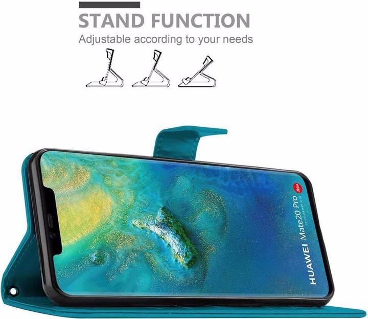 Produktbild Cadorabo Flower Book Cover (Huawei Mate 20 Pro)