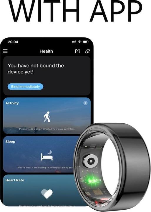 Actual product image Novidarte Smart Ring (Size M)