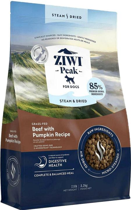 Produktbild Magni Ziwipeak - Steam & dried beef, dog 3,2 kg - (zp080) (Adult, 1 Stk., 3200 g)