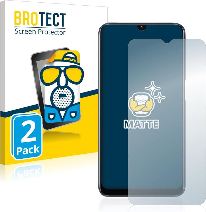 Produktbild BROTECT Entspiegelungs-Schutzfolie Displayschutz Matt (2 Stück, Oppo A54s)