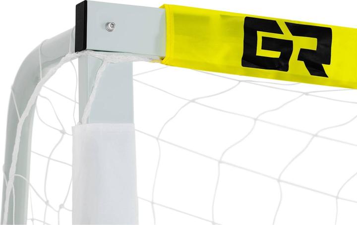 Produktbild Gymrex Fussballtor wetterfest Kinder Fussballtor Garten 3 x 2m Nylonnetz Bodenheringe