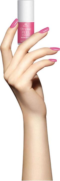 Actual product image Alessandro Striplac Peel or Soak Yes it's love 8 ml (Antique pink, Rose, Peelable nail polish)