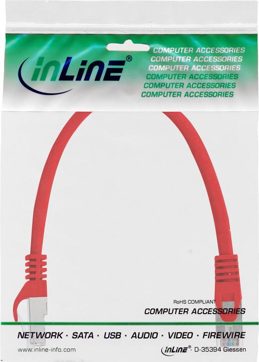 Produktbild InLine Patchkabel (S/UTP, CAT5e, 0.25 m)