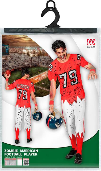 Actual product image Widmann Zombie American football player (XL)