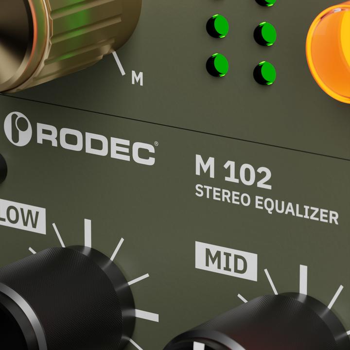 Produktbild Rodec BUNK 01 WALNUT / GREEN (Studio- und Livemixer)