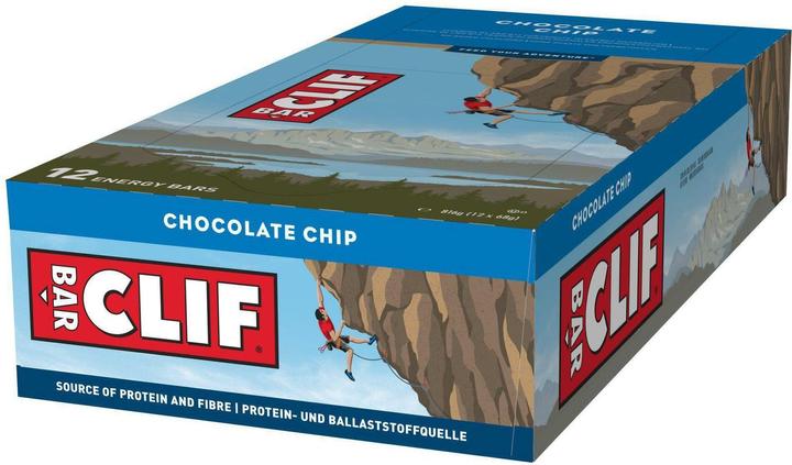 Image du produit Clif Bar Barres énergétiques (Chocolat, 12 pcs, 816 g)