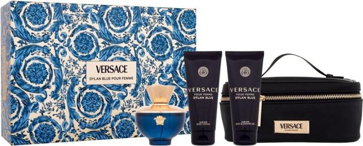 Immagine prodotto Versace Dylan Blue Femme Natale 2024 Eau de Parfum / Gel doccia / Lozione corpo / Astuccio (Eau de parfum, 100 ml)