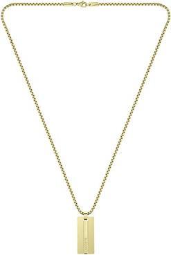 Image du produit Lacoste Elegant Gold-Plated Necklace For Men Adventurer 2040090