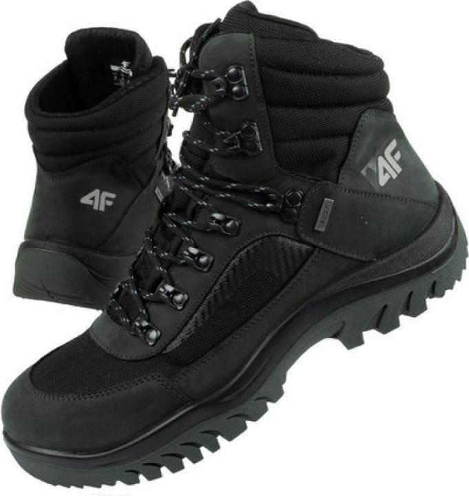 4F Buty trekkingowe męskie OBMH253 22S/Antracyt r. 46 (22)