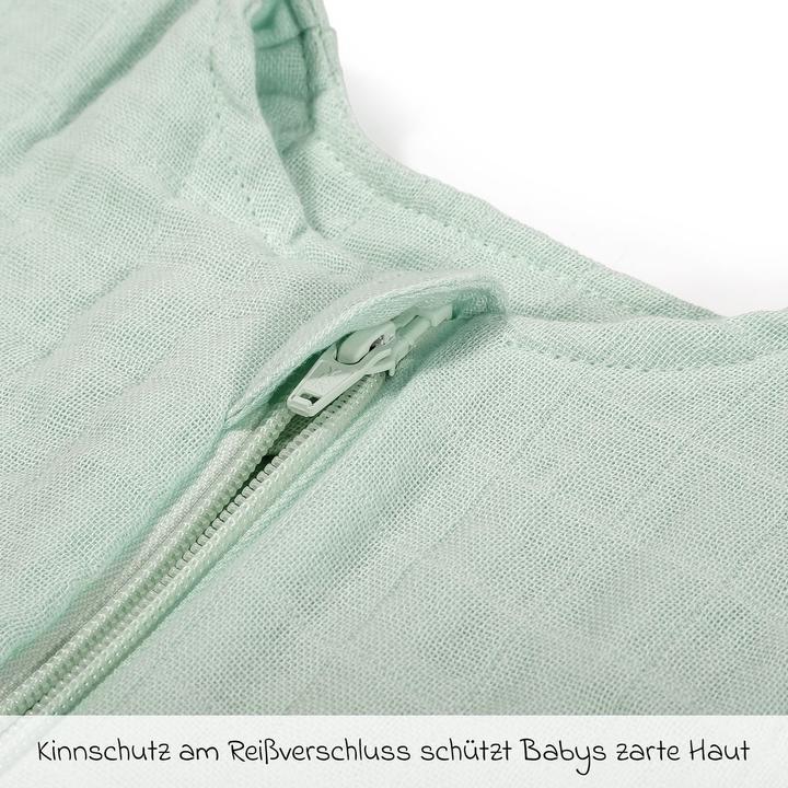 Image du produit Makian Schlafsäcke Musselin-Schlafsack - Mint - Gr. 60 cm (60 cm, 1.0 TOG)