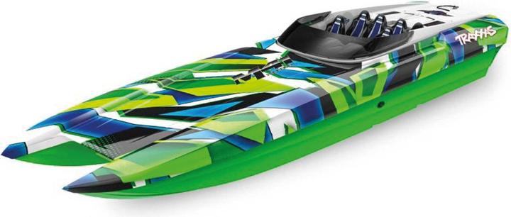 Image du produit Traxxas DCB M41 40 pouces Catamaran Brushless Vert/Bleu