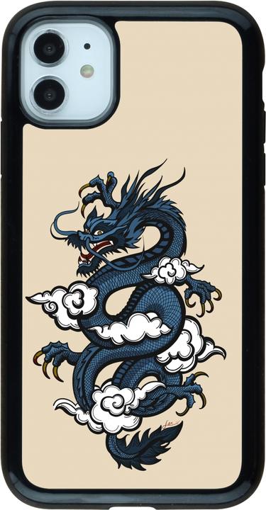 Image du produit PhoneLook Coque Hybrid Armor noir Blue Dragon Tattoo (Apple iPhone 11)
