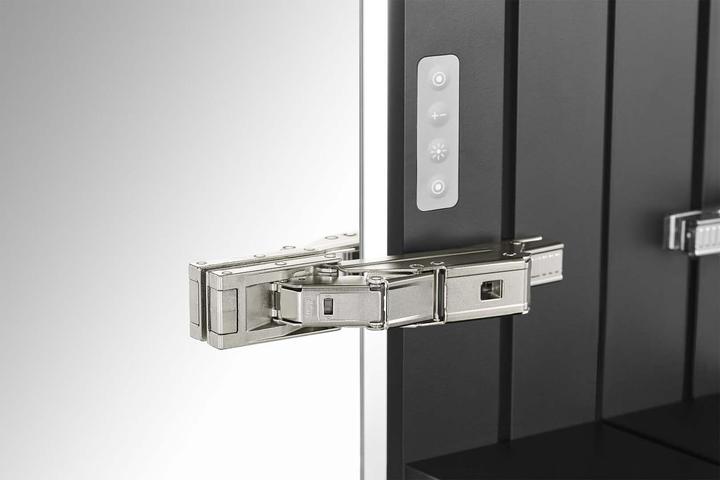 Produktbild Schneider ADVANCED Line Ultimate LED Lichtspiegelschrank, 1 Tür Anschlag wechselbar, Steckdose rech