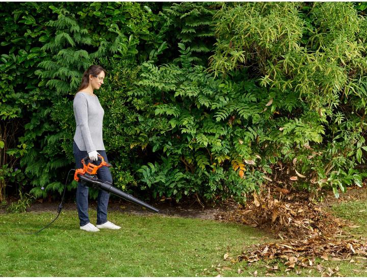 Immagine prodotto Black & Decker BEBLV300-QS (Corrente elettrica, Soffiafoglie, Aspirafoglie, Aspiratore e soffiatore)