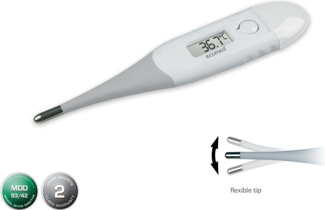 Produktbild Ecomed Tm-60e (Achselhöhle, Mund, Rektal)