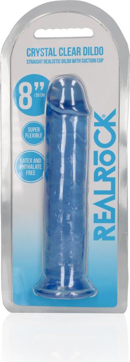 Image du produit RealRock Straight Realistic Dildo Suction Cup - 8" / 20