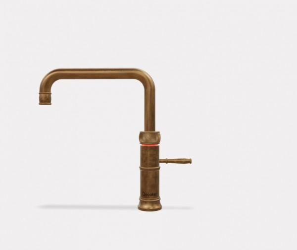 Actual product image Quooker - Wasserhahn Classic Fusion Square COMBI Messing Patina