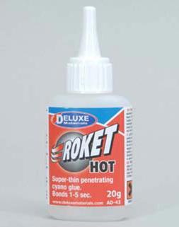 Produktbild Deluxe Materials Roket Hot CA 20g (35 g, 1 ml)