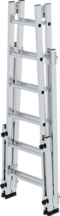 Produktbild Munk Sprossen-Stehleiter treppengängig 2x6 Sprossen (Stehleiter, 180 cm)