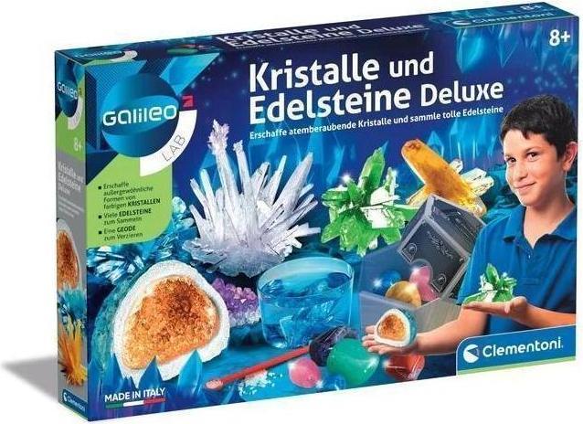 Actual product image Clementoni Crystals and Gemstones Deluxe EN