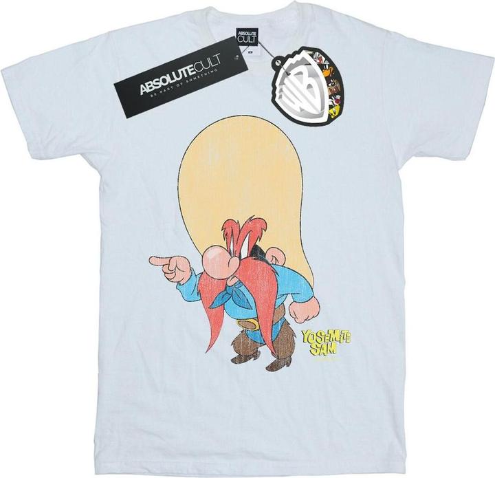 Actual product image Looney Tunes Boys Yosemite Sam Distressed T-Shirt (128)