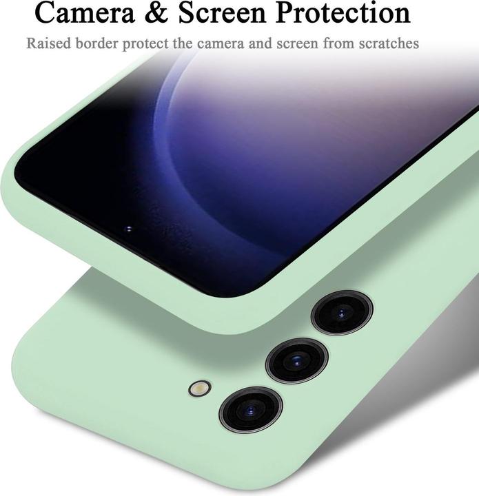 Actual product image Cadorabo Bumper TPU Liquid Silicone Case (Samsung Galaxy S23+)