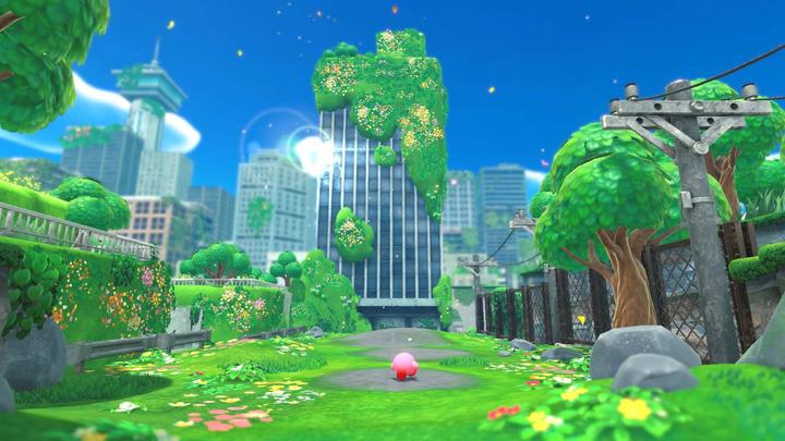 Actual product image Nintendo Kirby and the Forgotten Land (Switch, Multilingual)