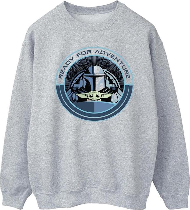 Image du produit Star Wars - Sweat THE MANDALORIAN GROGU READY FOR ADVENTURE - Homme (XXL)