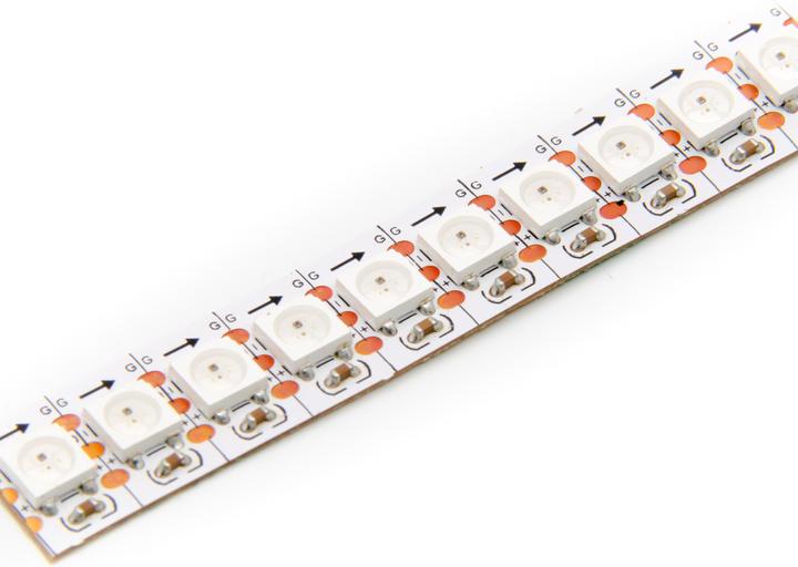 Actual product image Purecrea 1m WS2812B - 144LED/m LED NeoPixel Strip Roll