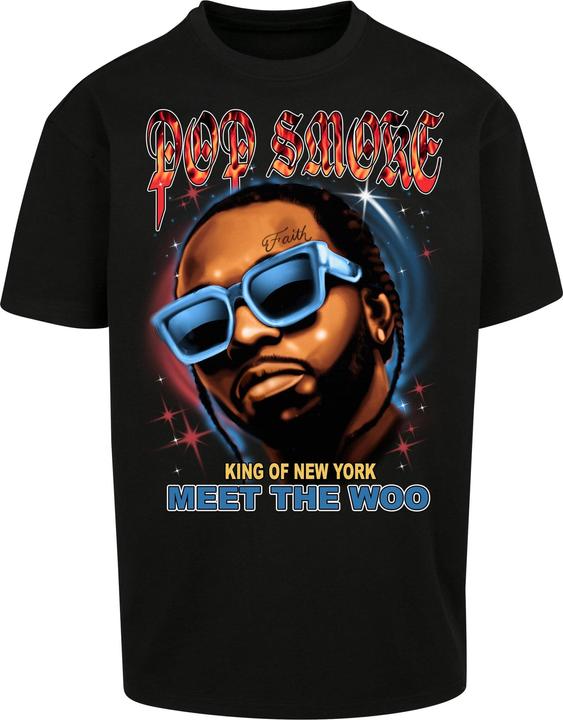 Actual product image Mister Tee Pop Smoke Meet the woo Oversize Tee - 18453 (M)