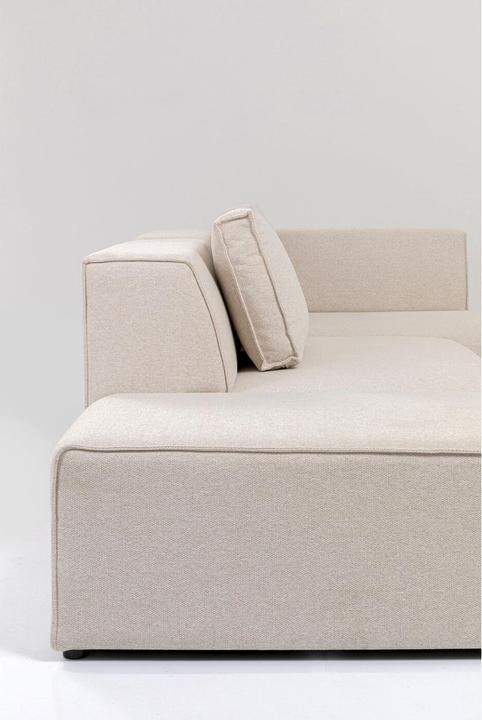 Actual product image Kare Design Corner Sofa Infinity Ottomane Creme Right (Corner sofa)