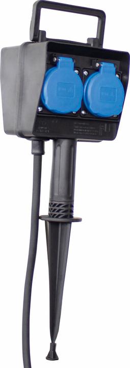 Image du produit As - Schwabe 4 pôles de terre rotatifs (4 x, CEE 7/3, 2 m)
