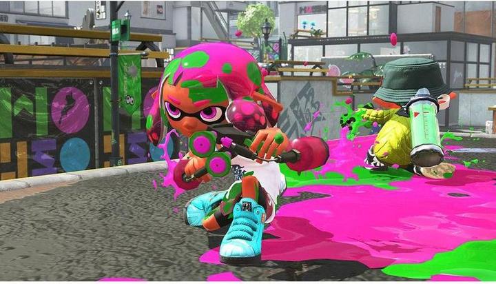 Actual product image Nintendo Splatoon 2 (Switch, DE, EN, IT, FR)