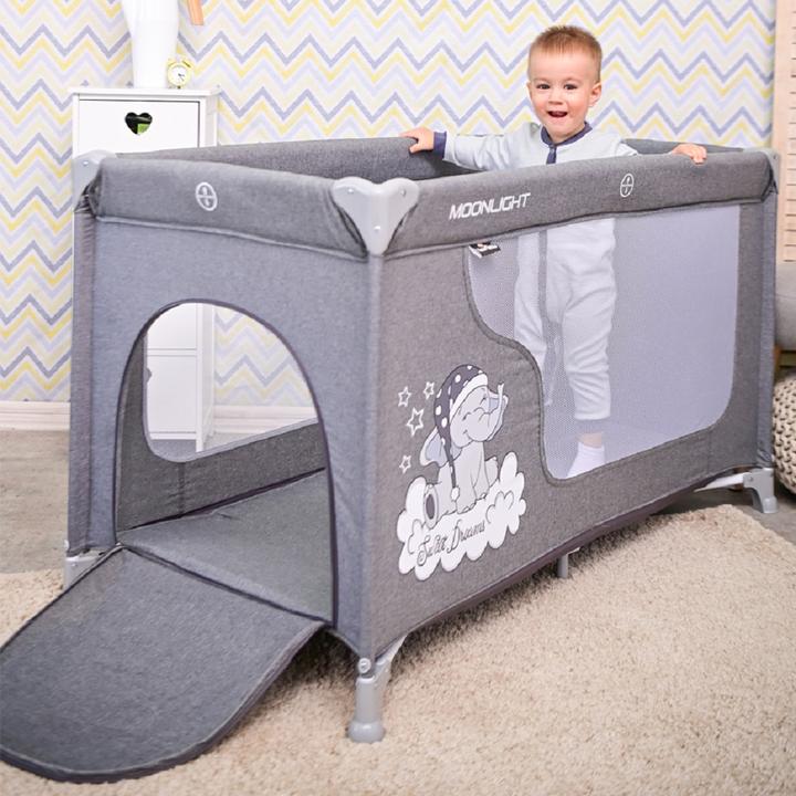 Produktbild Lorelli Baby Reisebett Moonlight faltbar