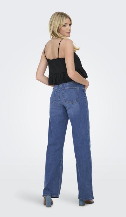 Produktbild Only ONLJUICY Hohe Taille Weiter Beinschnitt Jeans Jeans mit weitem Bein (26)