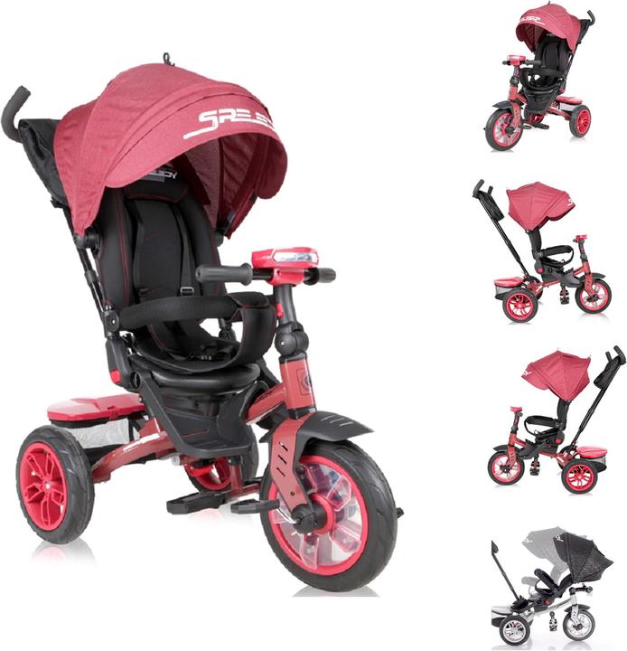 Actual product image Lorelli Tricycle Speedy pneumatic tires music