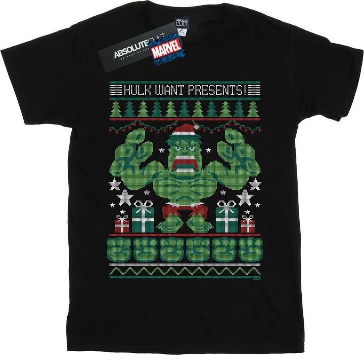 Produktbild Hulk Want Presents Fair Isle TShirt (XXL)