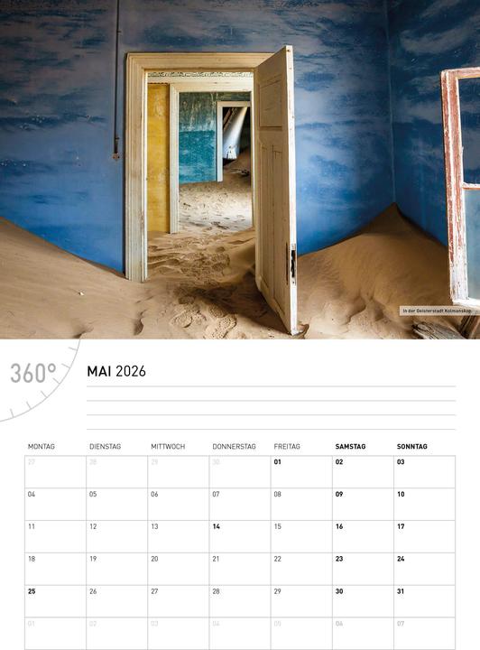 Image du produit NamibieCalendrier en brochure2026 (Allemand)