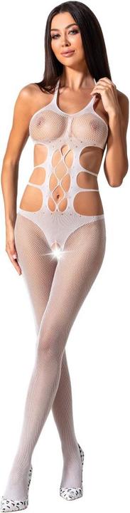 Immagine prodotto Passion Bodystocking Donna Bs084 - Bianco Taglia Unica (Taglia unica)