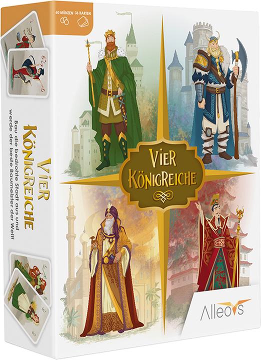 Actual product image Alleovs Four kingdoms (French, Italian, Spanish, German, Russian, English)