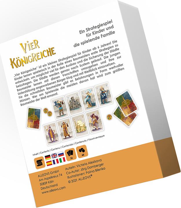 Actual product image Alleovs Four kingdoms (French, Italian, Spanish, German, Russian, English)