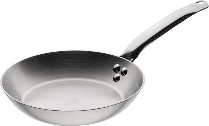 Actual product image de Buyer Pan Alchimy steel grey (24 cm, Frying pan, Stainless steel)